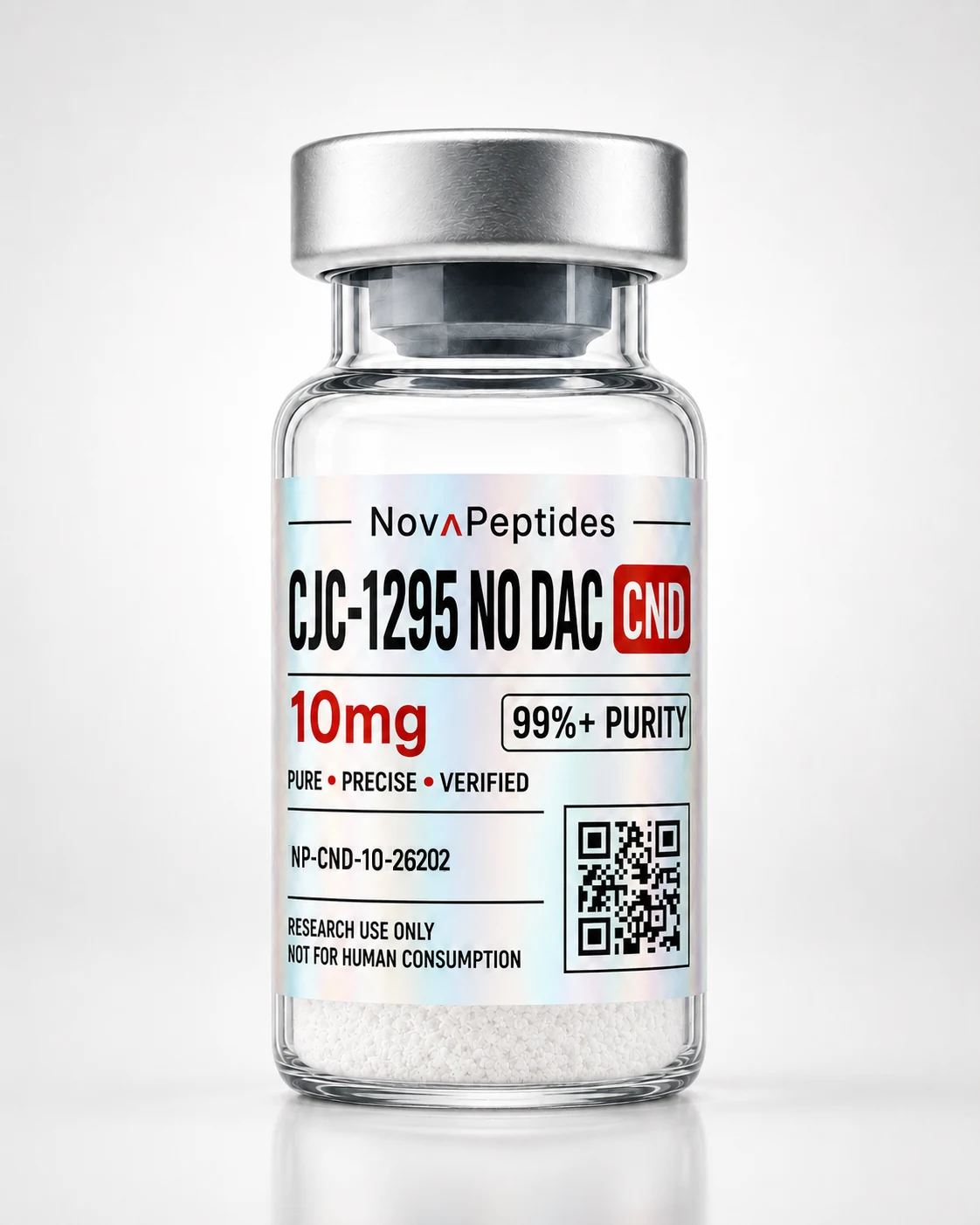 Vial de CJC-1295 (no DAC) Nova Peptides