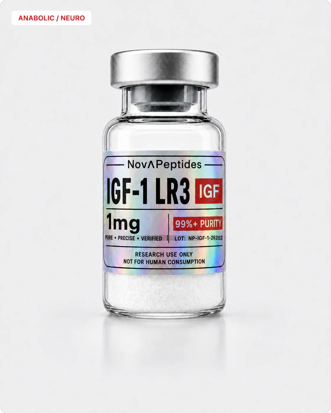 Vial de IGF-1 LR3 Nova Peptides