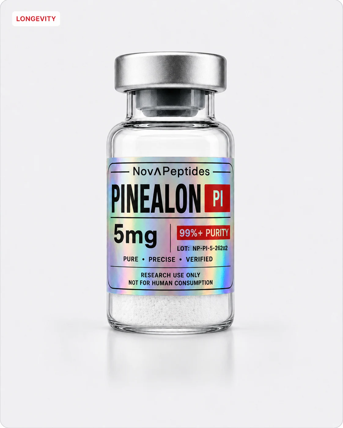 Vial de Pinealon Nova Peptides